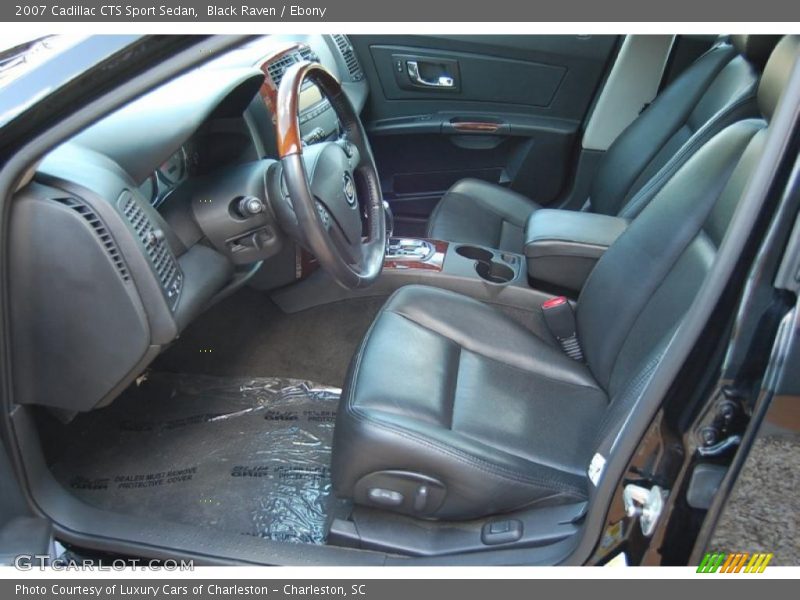 Black Raven / Ebony 2007 Cadillac CTS Sport Sedan