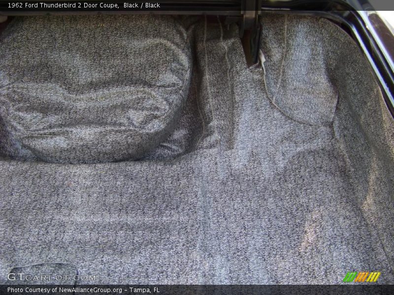Black / Black 1962 Ford Thunderbird 2 Door Coupe
