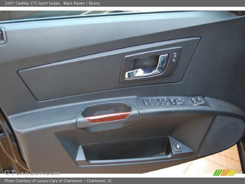 Black Raven / Ebony 2007 Cadillac CTS Sport Sedan