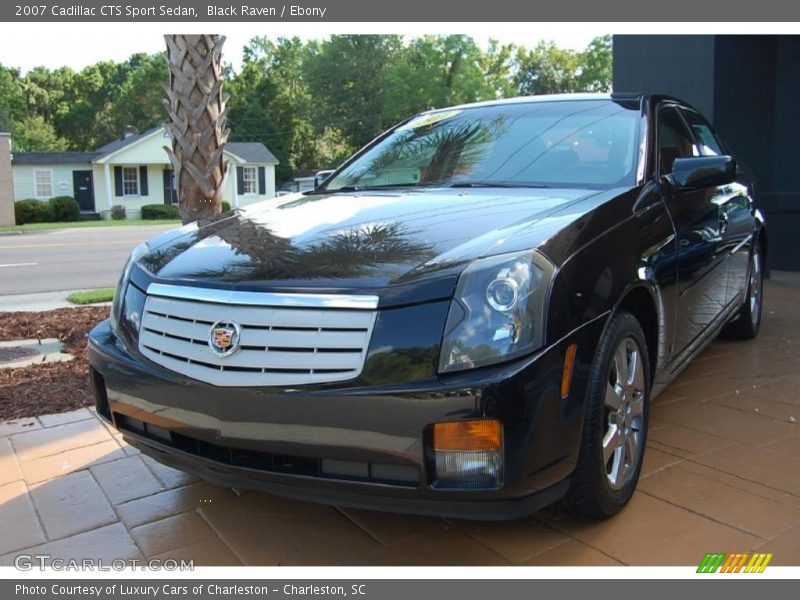 Black Raven / Ebony 2007 Cadillac CTS Sport Sedan