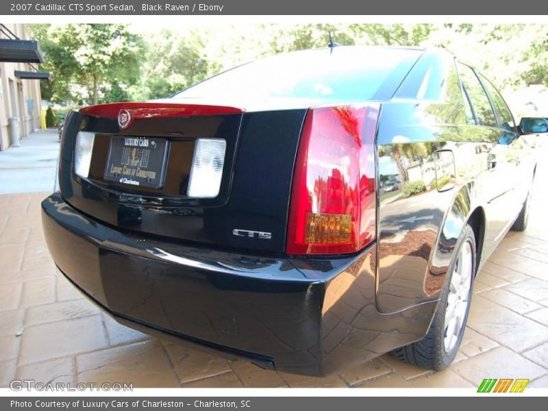 Black Raven / Ebony 2007 Cadillac CTS Sport Sedan
