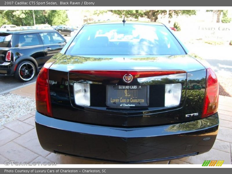 Black Raven / Ebony 2007 Cadillac CTS Sport Sedan