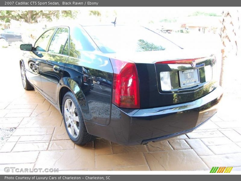 Black Raven / Ebony 2007 Cadillac CTS Sport Sedan