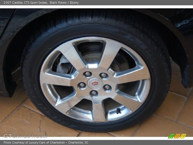 Black Raven / Ebony 2007 Cadillac CTS Sport Sedan