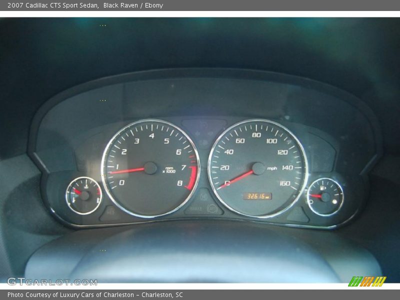 Black Raven / Ebony 2007 Cadillac CTS Sport Sedan