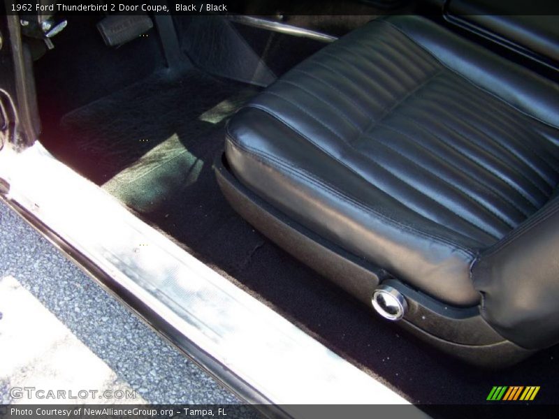 Black / Black 1962 Ford Thunderbird 2 Door Coupe