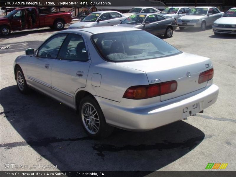 Vogue Silver Metallic / Graphite 2000 Acura Integra LS Sedan