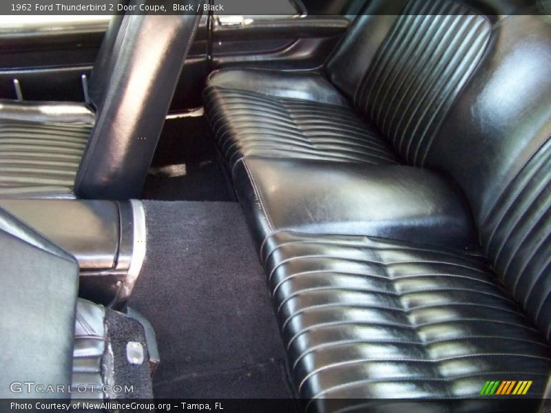 Black / Black 1962 Ford Thunderbird 2 Door Coupe