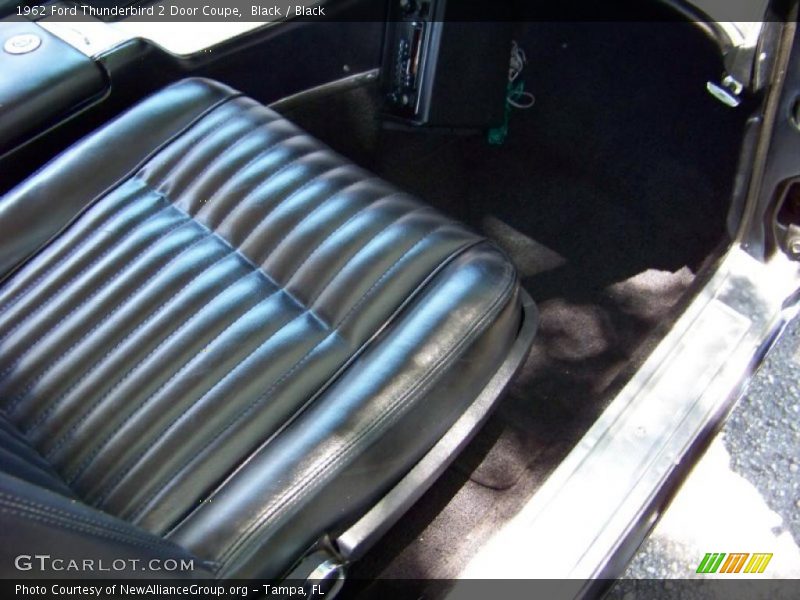 Black / Black 1962 Ford Thunderbird 2 Door Coupe