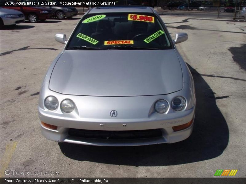 Vogue Silver Metallic / Graphite 2000 Acura Integra LS Sedan