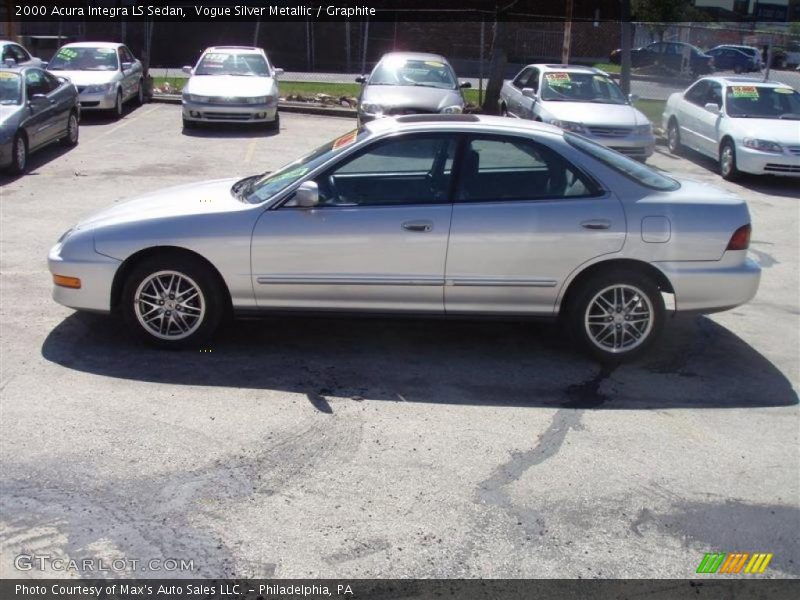 Vogue Silver Metallic / Graphite 2000 Acura Integra LS Sedan