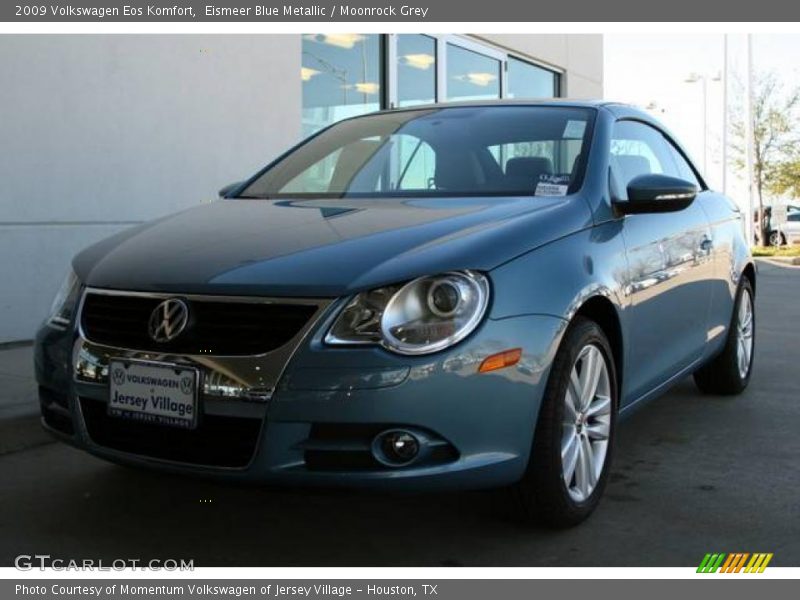 Eismeer Blue Metallic / Moonrock Grey 2009 Volkswagen Eos Komfort