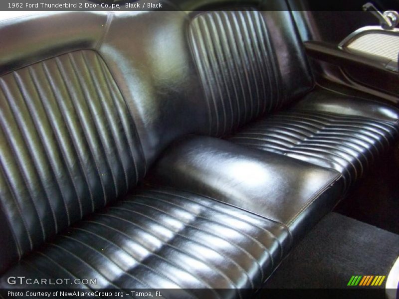Black / Black 1962 Ford Thunderbird 2 Door Coupe
