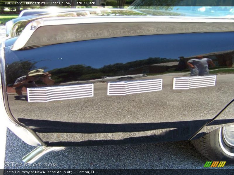 Black / Black 1962 Ford Thunderbird 2 Door Coupe