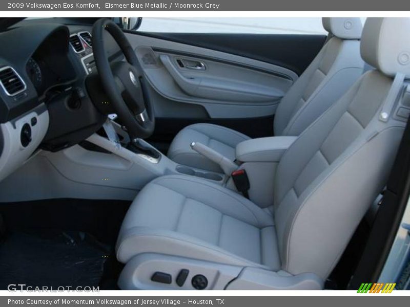 Eismeer Blue Metallic / Moonrock Grey 2009 Volkswagen Eos Komfort