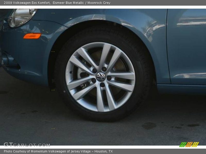 Eismeer Blue Metallic / Moonrock Grey 2009 Volkswagen Eos Komfort