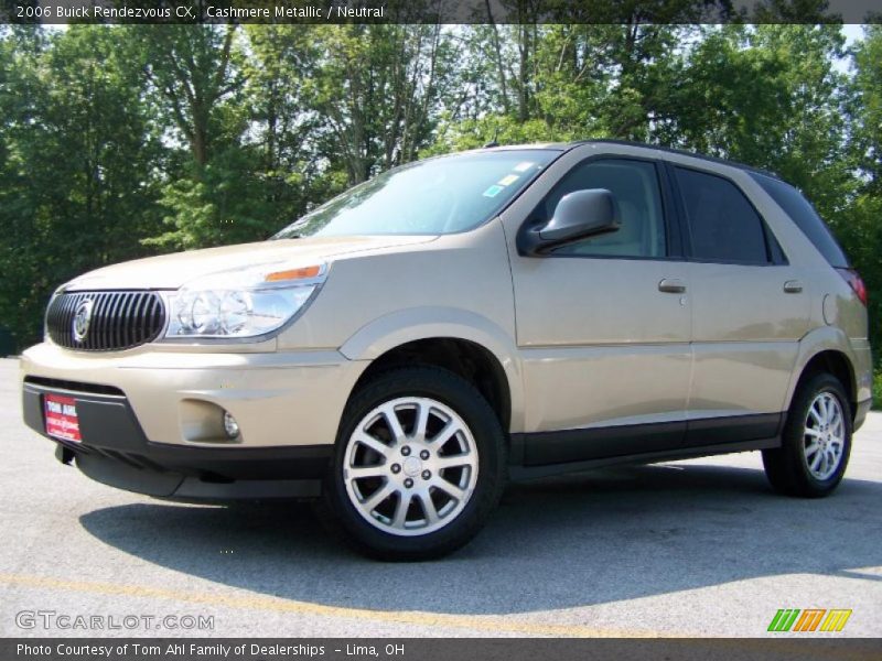 Cashmere Metallic / Neutral 2006 Buick Rendezvous CX