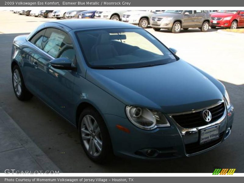 Eismeer Blue Metallic / Moonrock Grey 2009 Volkswagen Eos Komfort