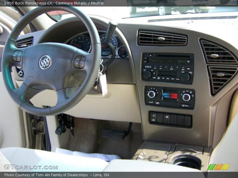 Cashmere Metallic / Neutral 2006 Buick Rendezvous CX