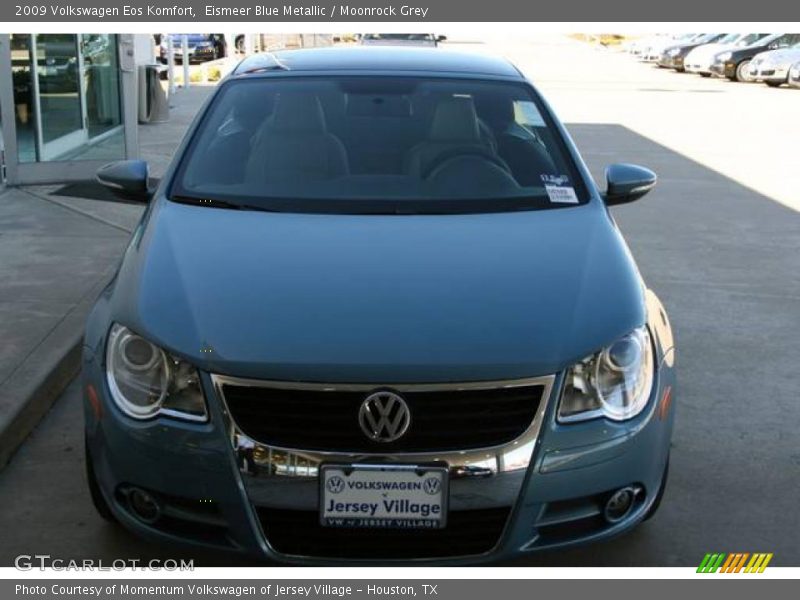 Eismeer Blue Metallic / Moonrock Grey 2009 Volkswagen Eos Komfort