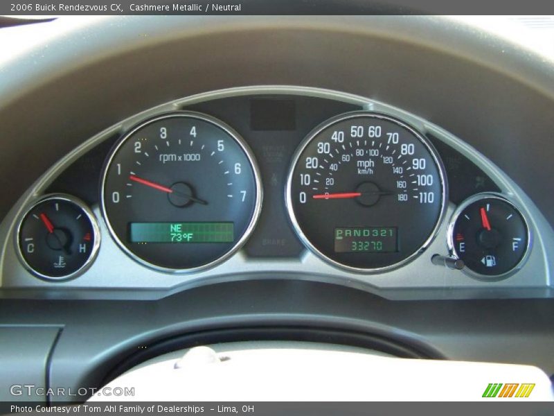 Cashmere Metallic / Neutral 2006 Buick Rendezvous CX