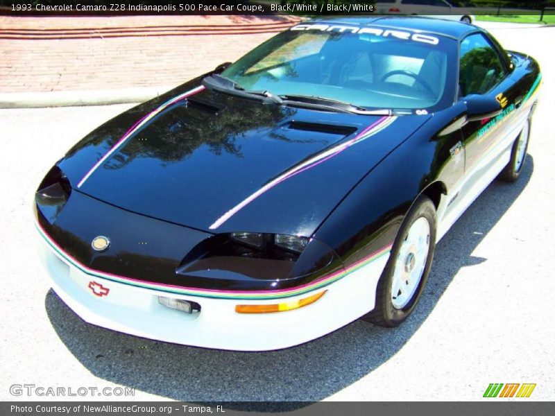 Black/White / Black/White 1993 Chevrolet Camaro Z28 Indianapolis 500 Pace Car Coupe