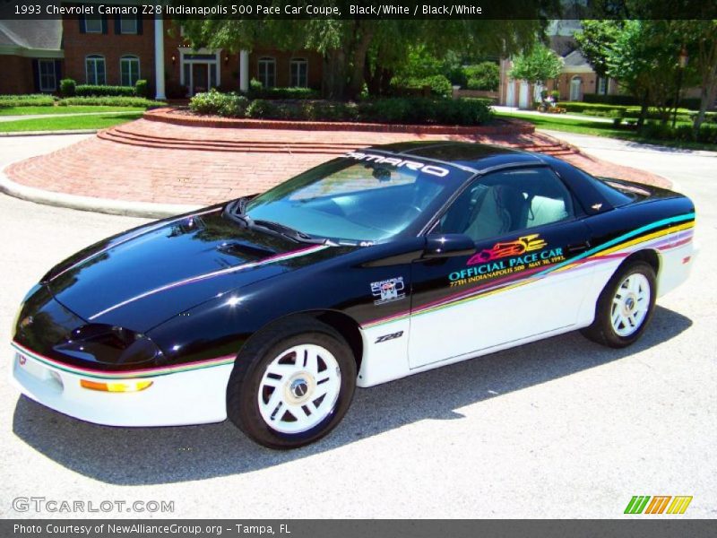 Black/White / Black/White 1993 Chevrolet Camaro Z28 Indianapolis 500 Pace Car Coupe