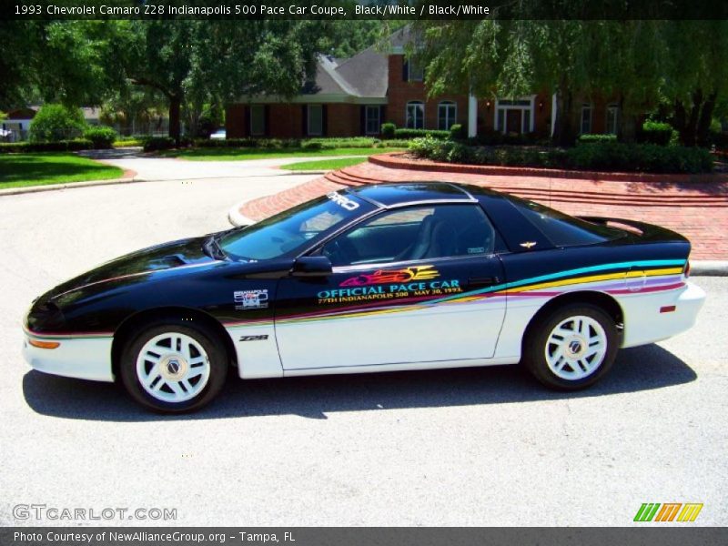 Black/White / Black/White 1993 Chevrolet Camaro Z28 Indianapolis 500 Pace Car Coupe