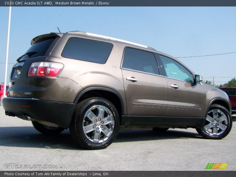 Medium Brown Metallic / Ebony 2010 GMC Acadia SLT AWD