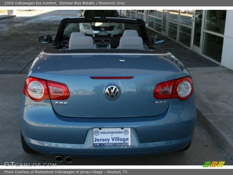 Eismeer Blue Metallic / Moonrock Grey 2009 Volkswagen Eos Komfort