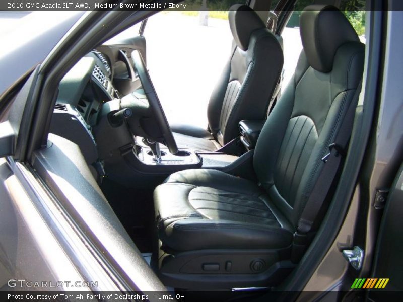 Medium Brown Metallic / Ebony 2010 GMC Acadia SLT AWD