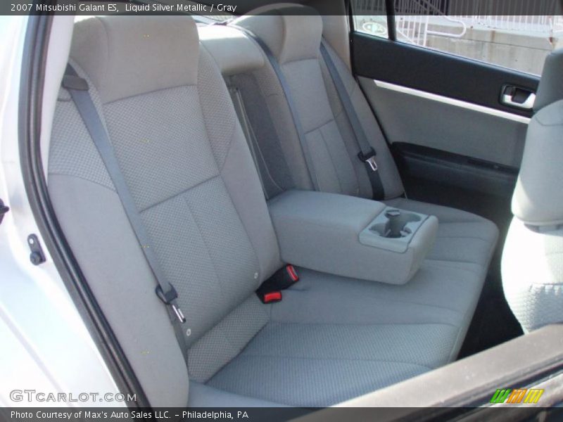 Liquid Silver Metallic / Gray 2007 Mitsubishi Galant ES
