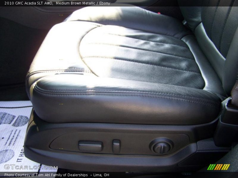 Medium Brown Metallic / Ebony 2010 GMC Acadia SLT AWD