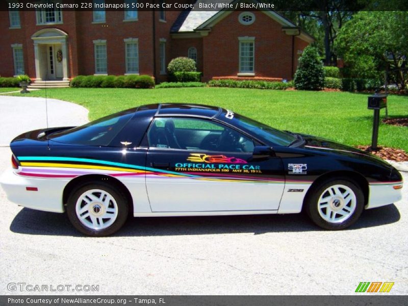 Black/White / Black/White 1993 Chevrolet Camaro Z28 Indianapolis 500 Pace Car Coupe