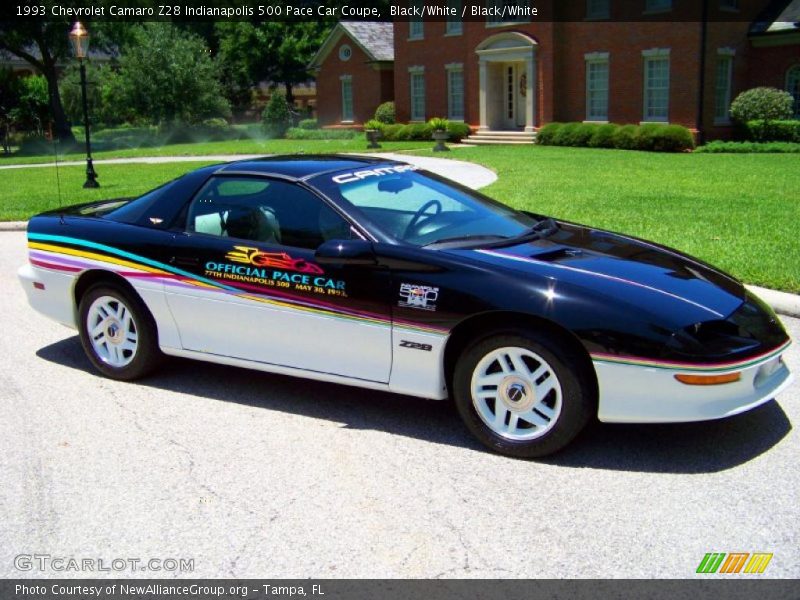 Black/White / Black/White 1993 Chevrolet Camaro Z28 Indianapolis 500 Pace Car Coupe