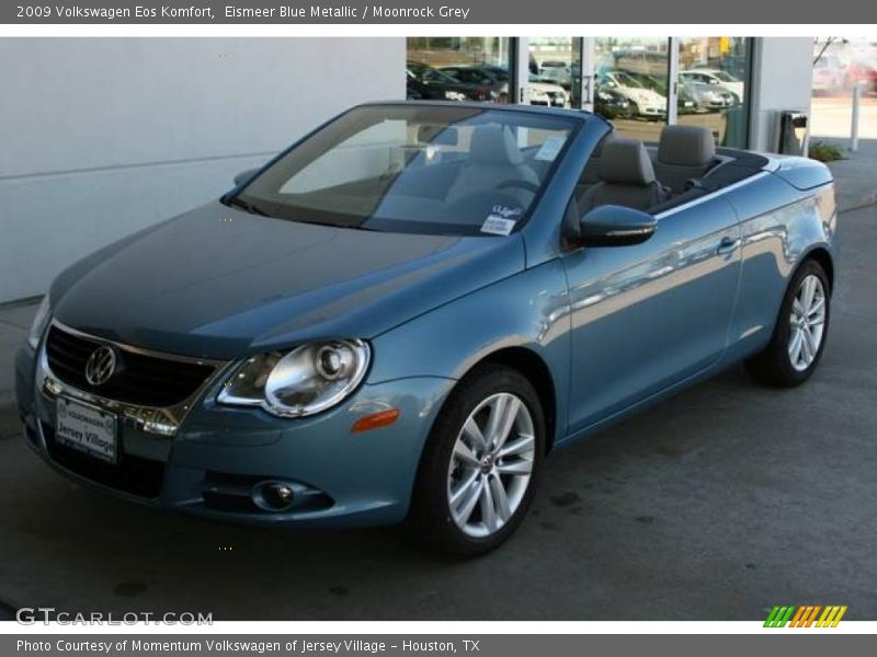 Eismeer Blue Metallic / Moonrock Grey 2009 Volkswagen Eos Komfort