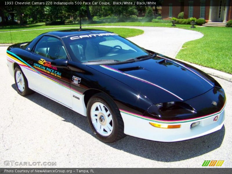 Black/White / Black/White 1993 Chevrolet Camaro Z28 Indianapolis 500 Pace Car Coupe