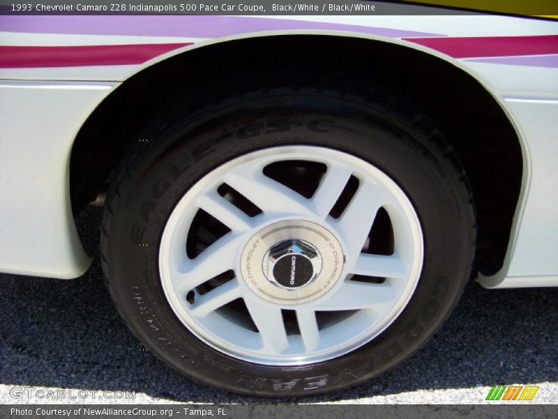 Black/White / Black/White 1993 Chevrolet Camaro Z28 Indianapolis 500 Pace Car Coupe