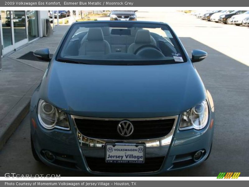 Eismeer Blue Metallic / Moonrock Grey 2009 Volkswagen Eos Komfort