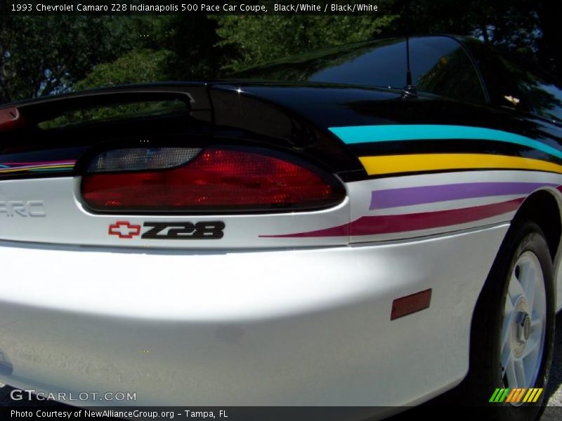 Black/White / Black/White 1993 Chevrolet Camaro Z28 Indianapolis 500 Pace Car Coupe