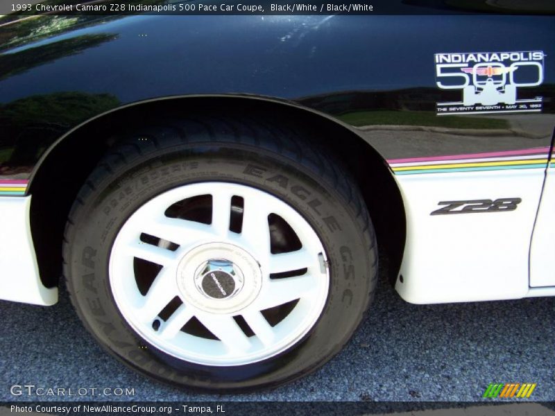 Black/White / Black/White 1993 Chevrolet Camaro Z28 Indianapolis 500 Pace Car Coupe