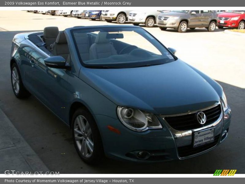 Eismeer Blue Metallic / Moonrock Grey 2009 Volkswagen Eos Komfort