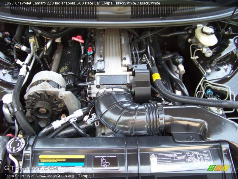 Black/White / Black/White 1993 Chevrolet Camaro Z28 Indianapolis 500 Pace Car Coupe