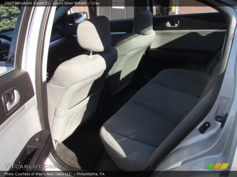 Liquid Silver Metallic / Gray 2007 Mitsubishi Galant ES