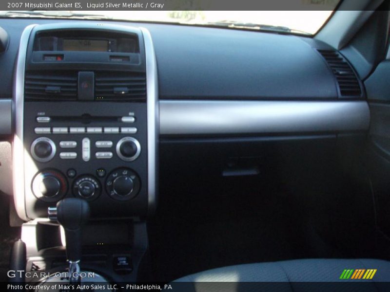 Liquid Silver Metallic / Gray 2007 Mitsubishi Galant ES