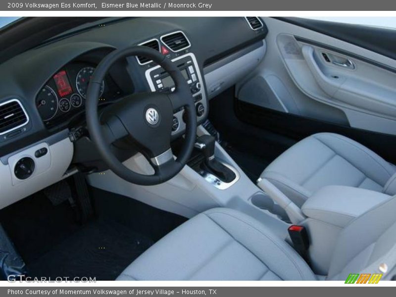 Eismeer Blue Metallic / Moonrock Grey 2009 Volkswagen Eos Komfort
