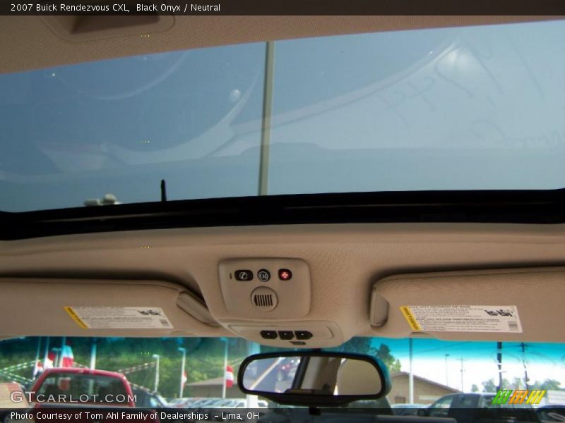 Black Onyx / Neutral 2007 Buick Rendezvous CXL