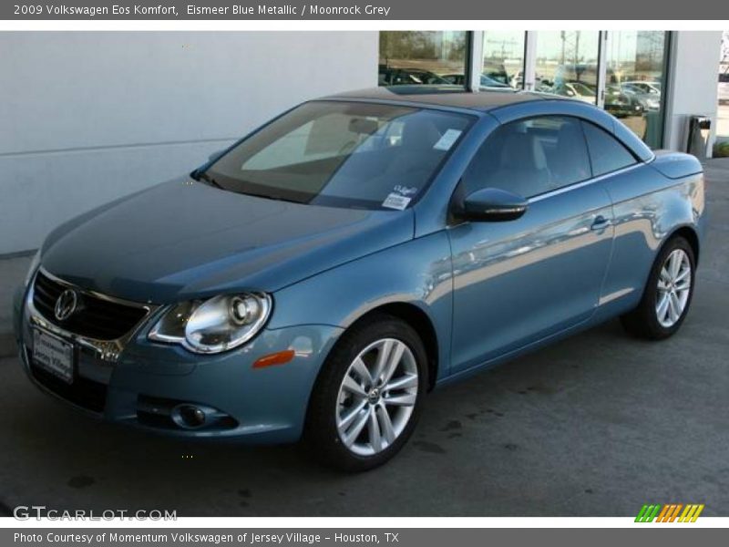 Eismeer Blue Metallic / Moonrock Grey 2009 Volkswagen Eos Komfort