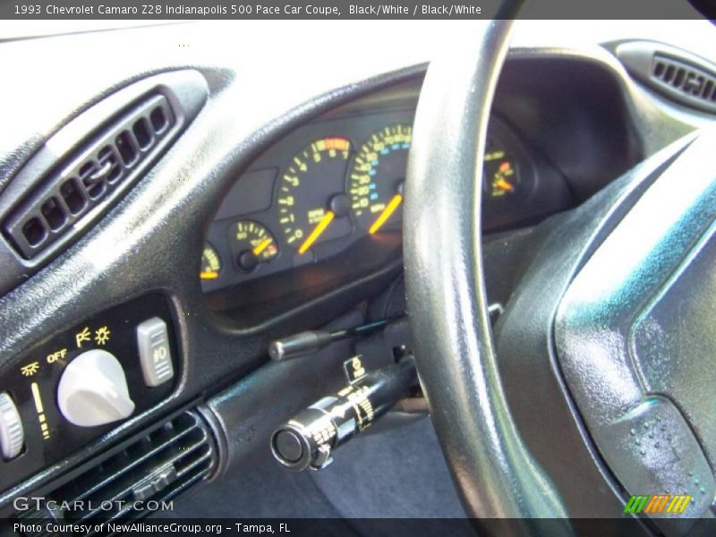 Black/White / Black/White 1993 Chevrolet Camaro Z28 Indianapolis 500 Pace Car Coupe