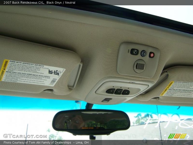 Black Onyx / Neutral 2007 Buick Rendezvous CXL
